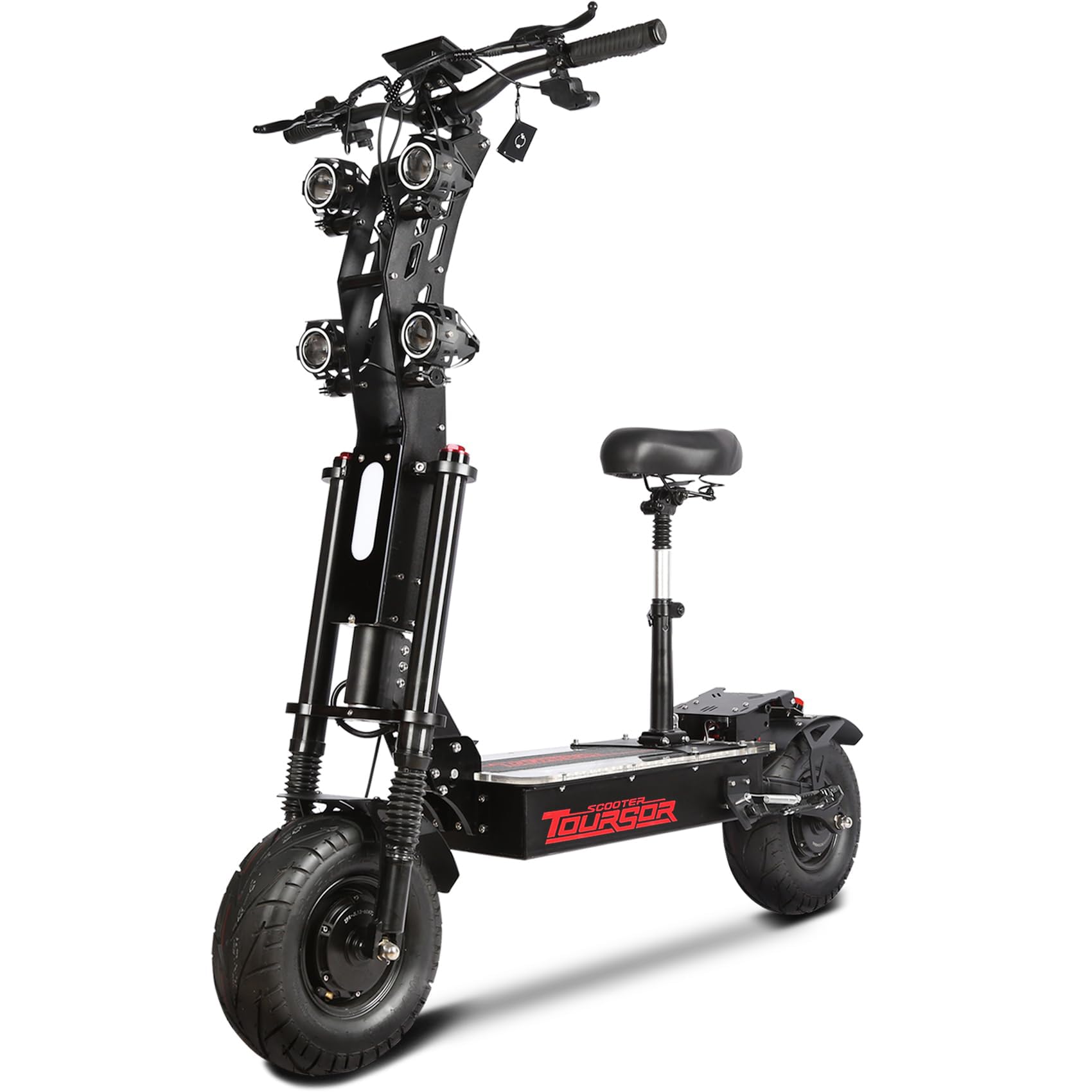 X1360VPRO Electric Scooter Adults 70 Miles Range 10000W Dual Motor 60MPH Max Speed 60V 50Ah Battery 13-Inch Road