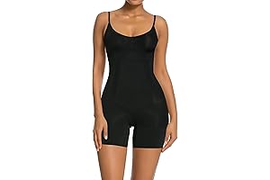 SPANZ Sensational Shapewear for Women Tummy Control & Mid-Thigh Seamless Shaping Suit