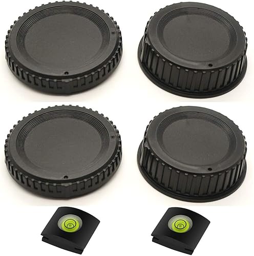Tapa de lente trasera y tapa frontal para Nikon D850 D7500 D3500 D5600 D5600 DSLR con lentes AF, AFS, AF-P, reemplaza la tapa Nikon BF-1B y la
