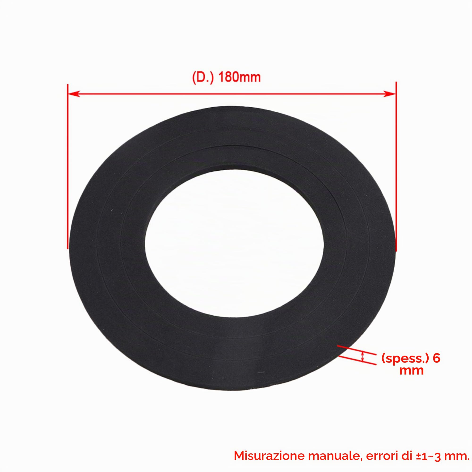 10,2 cm 12,7 cm 15,2 cm per grancassa, foro porta anelli e fresa per grancassa Kick drum computer Percussion di