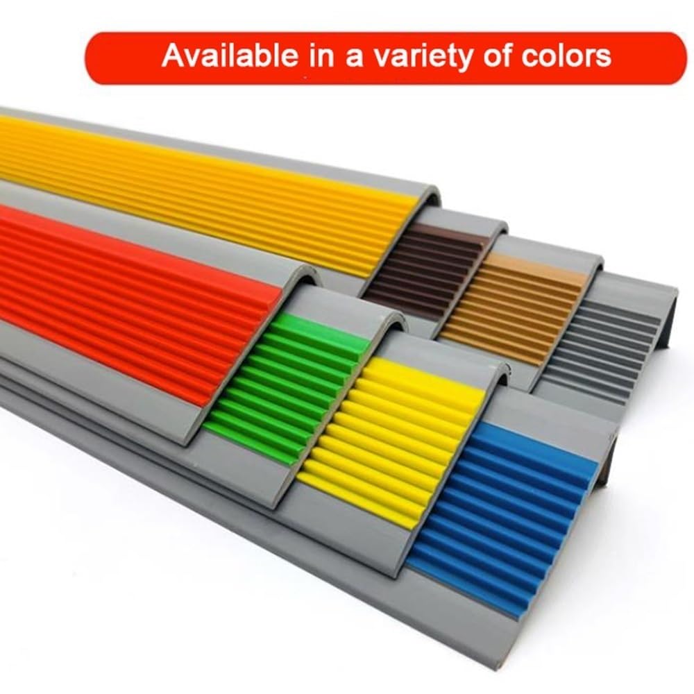 ProfiPVC Profilo Angolare PVC 25x25 mm, 200cm - Listello di protezione in plastica flessibile - Striscia autoadesiva - Riparo dei profili angolari e bordi, facile da installare - Nero