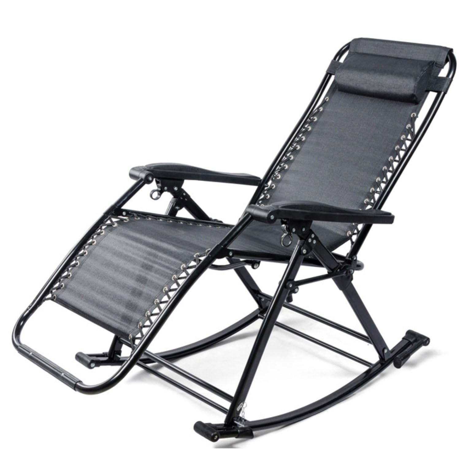 Fauteuil de Jardin Pliable avec Dossier Réglable Confort