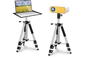 Vankyo Universal Projector Tripod Stand Adjustable for Laptop Camera
