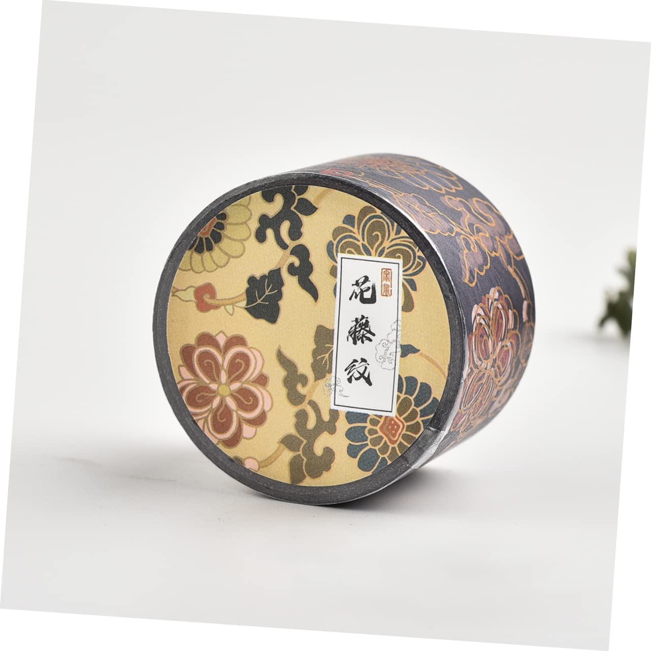 NUOBESTY 8rollos Cinta De Papel Washi Diseño De Hot Stamping Para Manualidades y Álbumes De Recortes Rama De Melocotón Olas Grulla Flores