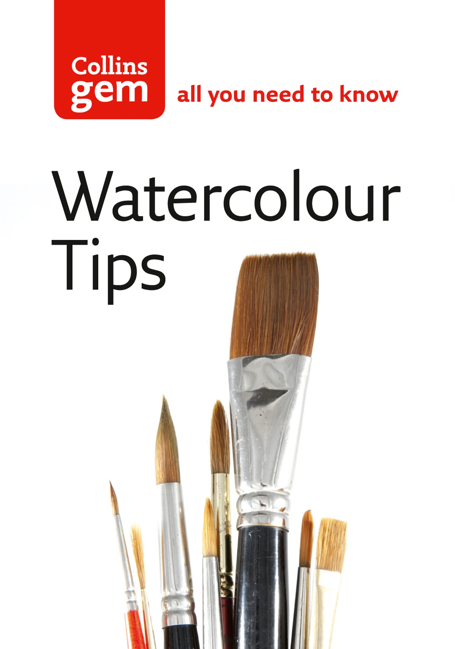 Watercolour Tips: An Illustrated Handbook of Painting Techniques for Landscapes and People (Collins Gem)