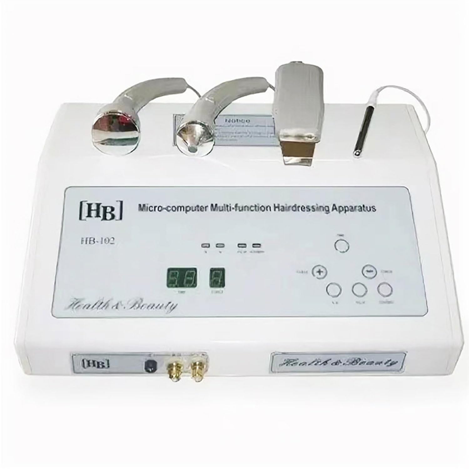 Espátula de Ultrasónico Facial Elimina Puntos Negros, Limpia en Profundidad y Levanta Dispositivo de Belleza con 2 Puntas para Mejorar la Absorción y Reducir Arrugas