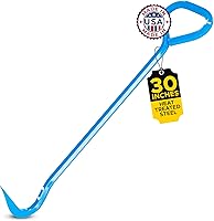 Vista 1 de T&T Tools Top Popper Gancho para Alcantarilla – Gancho para Alcantarilla Tratado Térmicamente (Mango Giratorio, Acero Aleado, 30 Pulgadas)