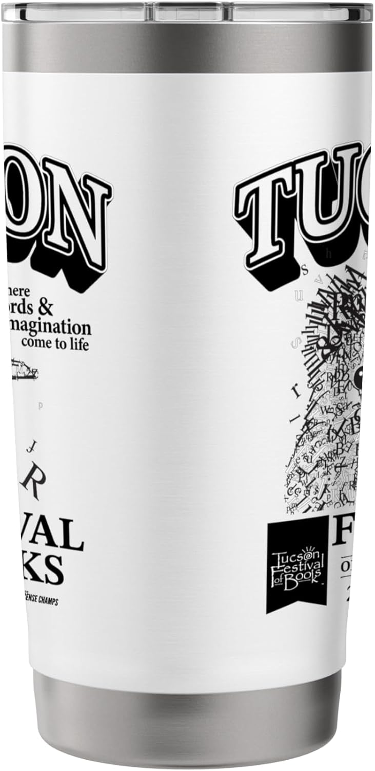 Tucson Festival of Books | TFOB 2017 | Roadrunner Mascot Stainless Steel Insulated Tumbler