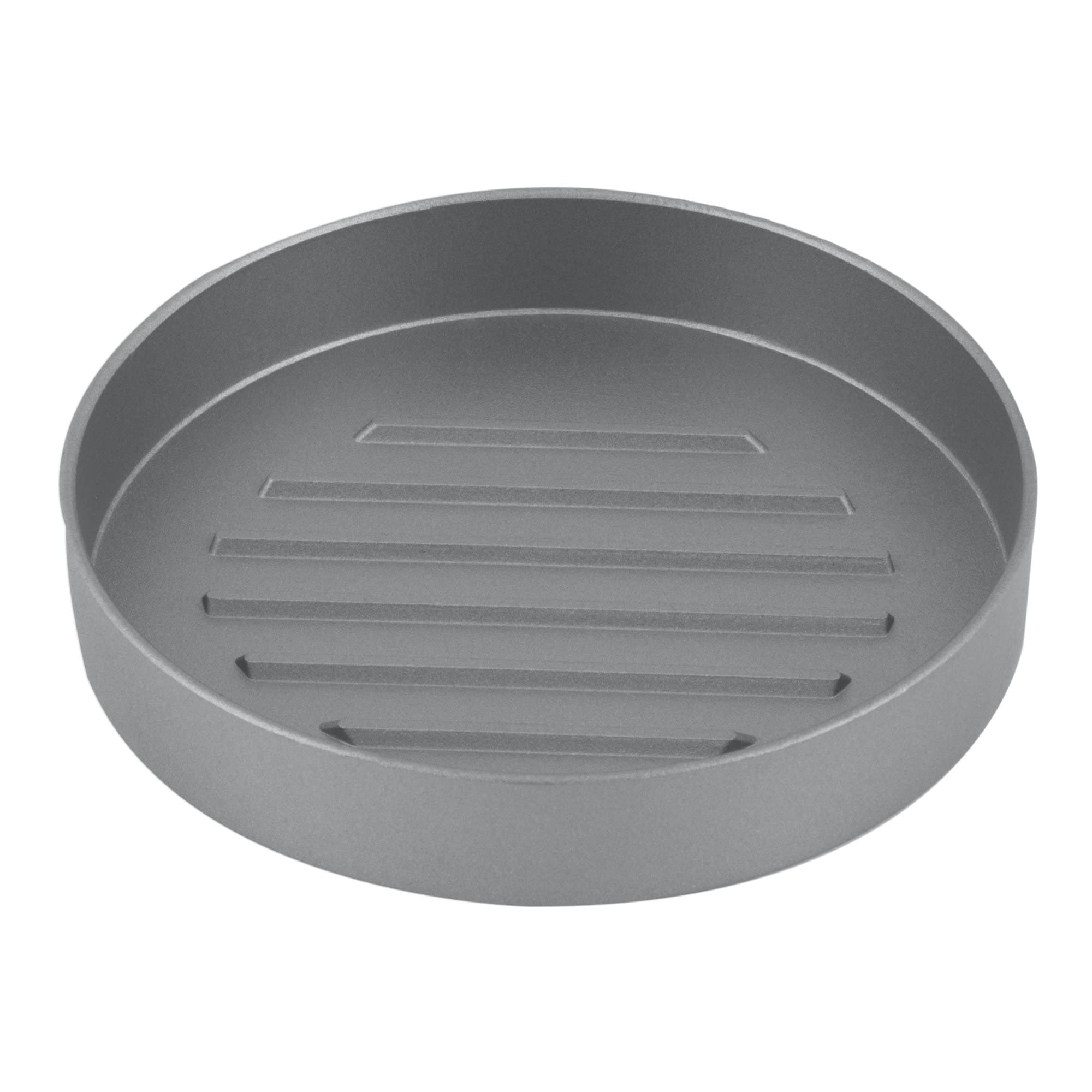 BBQ-Toro Aluminiowa prasa do hamburgerów, Ø 11,8 cm, szara, do mięsa, z powłoką zapobiegającą przywieraniu, do BBQ, grilla i kuchni | prasa do hamburgerów, pattyprasy do burgerów, kotletów