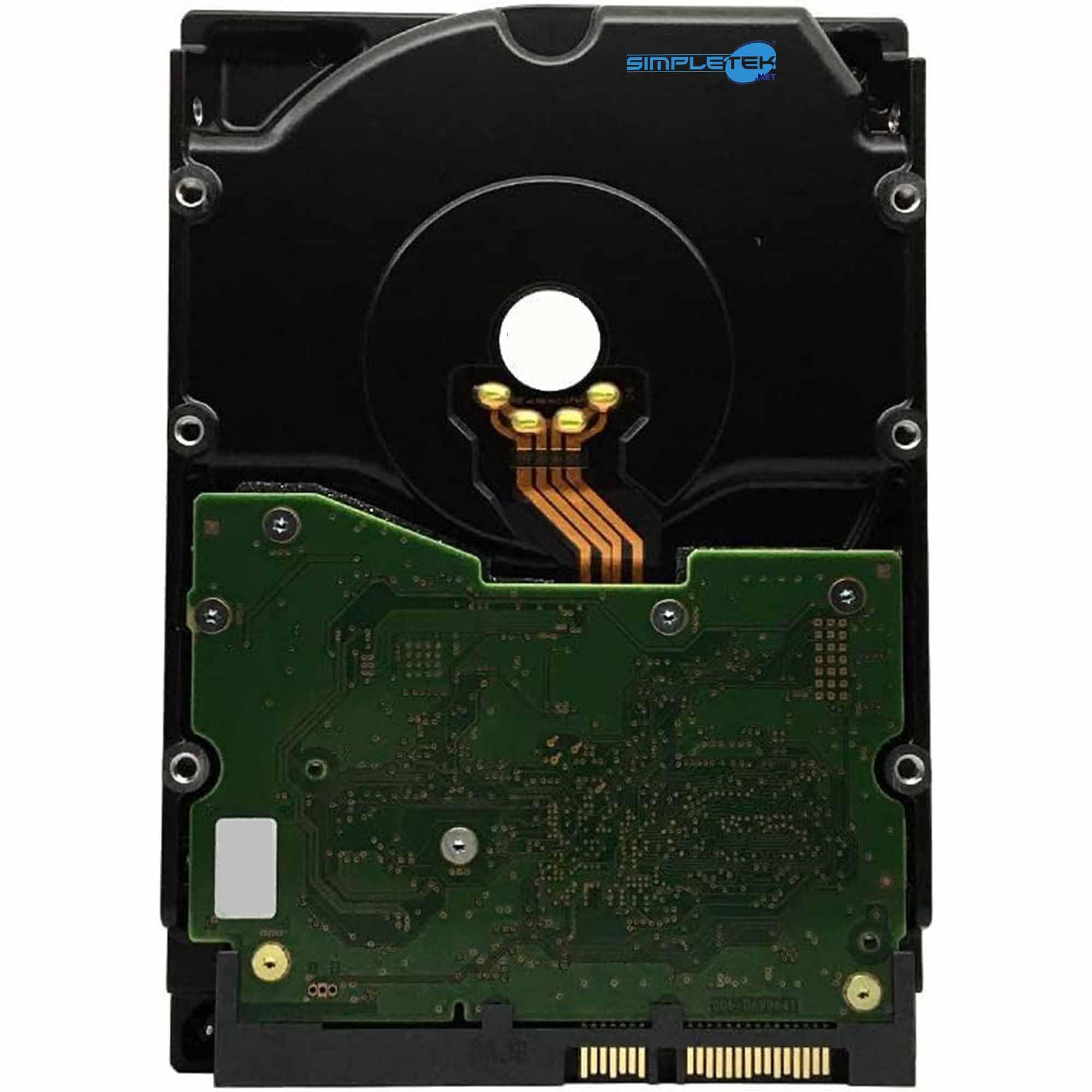 SIMPLETEK - HDD interno 6TB 3.5" SATA III -128MB Cache (Ricondizionato) | lettura 227MB/s, scrittura 227MB/s, latenza 4.16ms, trasferimento 6Gbps, settore 512byte, shock 70G, 7200RPM