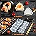 ISSEVE Sushi Making Kit, 25 in 1 Sushi Bazooka Maker with Sushi Molds, Bamboo Mat, Bamboo Chopsticks, Sushi Knife,Nigiri Mold,Onigiri Mold,Musubi mold,DIY Sushi Roller Machine