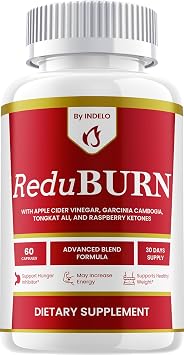 ReduBurn Advanced Capsule Formula Supplement Pills for Daily Health & Wellness Support 60 Capsules