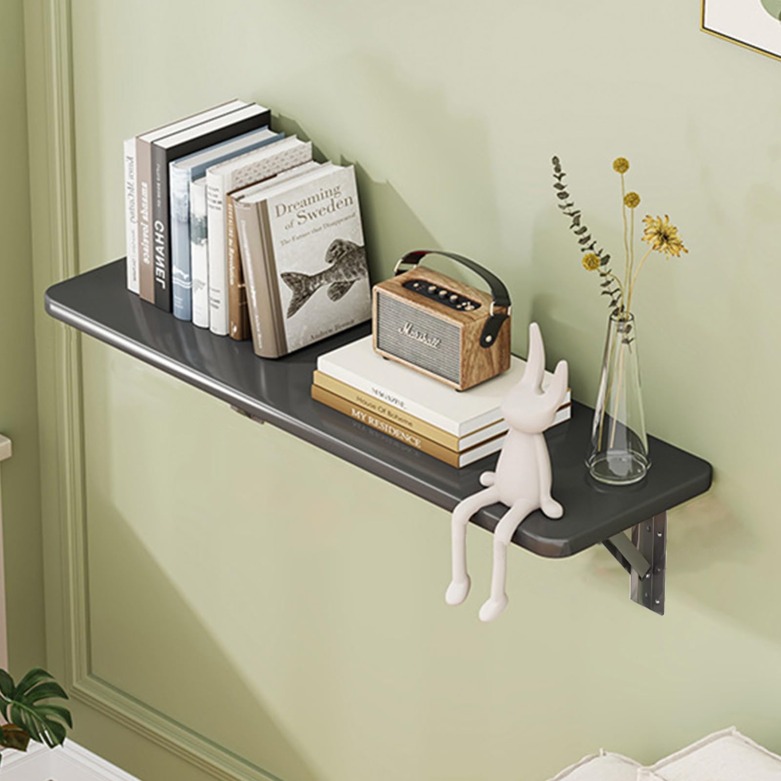 Table murale pliante pour enfants idéale comme petit bureau gain de place