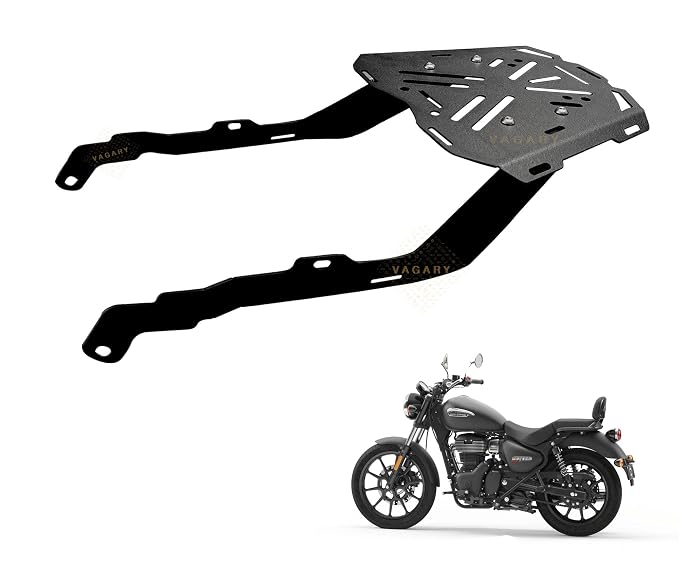 Vagary Back Rack/Top Rack Carrier Plate Expedition for Luggage Backrest for RE Meteor 350