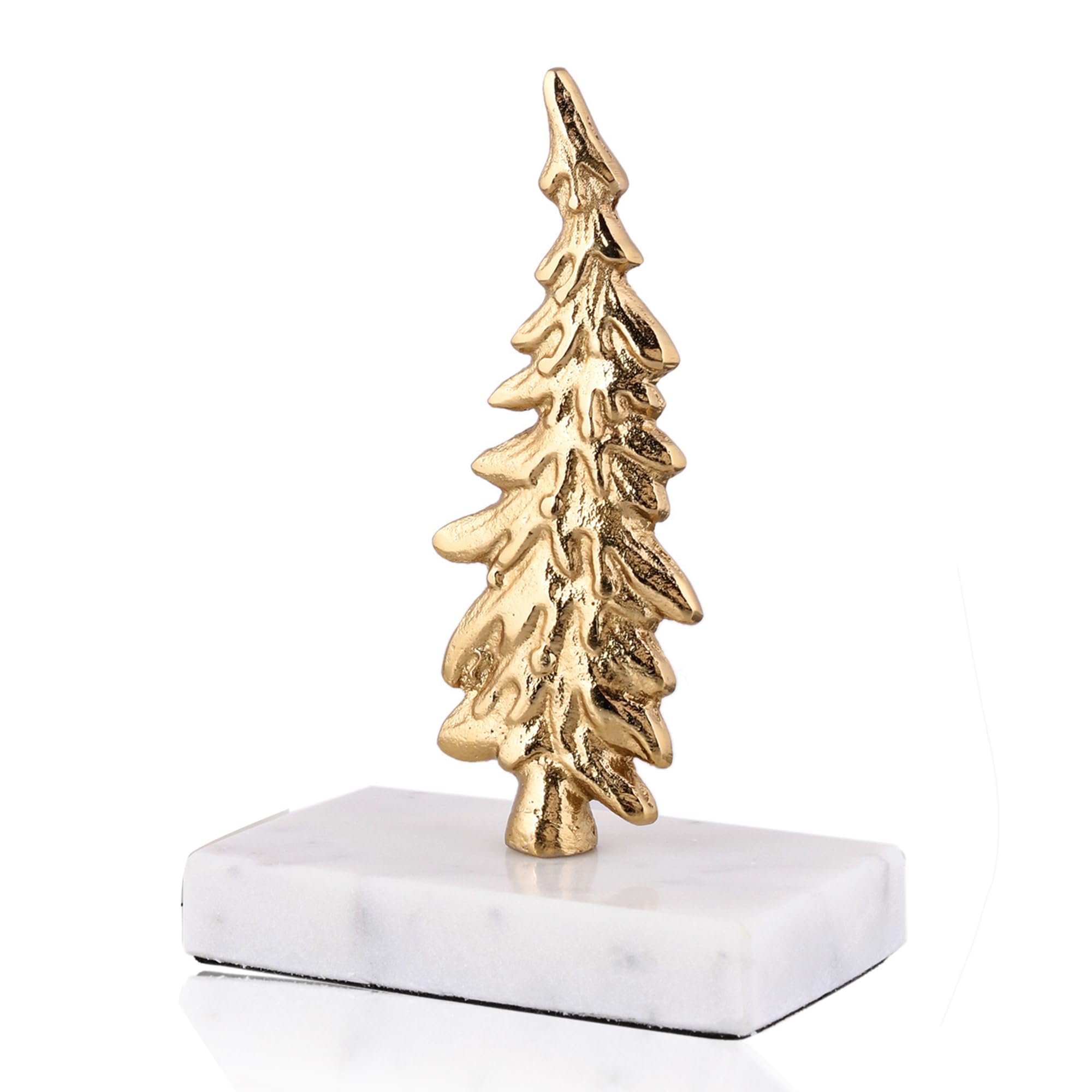 Amazon Brand - Umi Large Christmas Tree for Home Decoration - 6.5 Inch Aluminium Christmas Tree for Table, Set of 1 Christmas Tree Decorations Items for Home (Large) 1