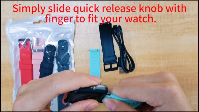 Correas de silicona para Umidigi Uwatch 3 - Pack x6 miniatura 7