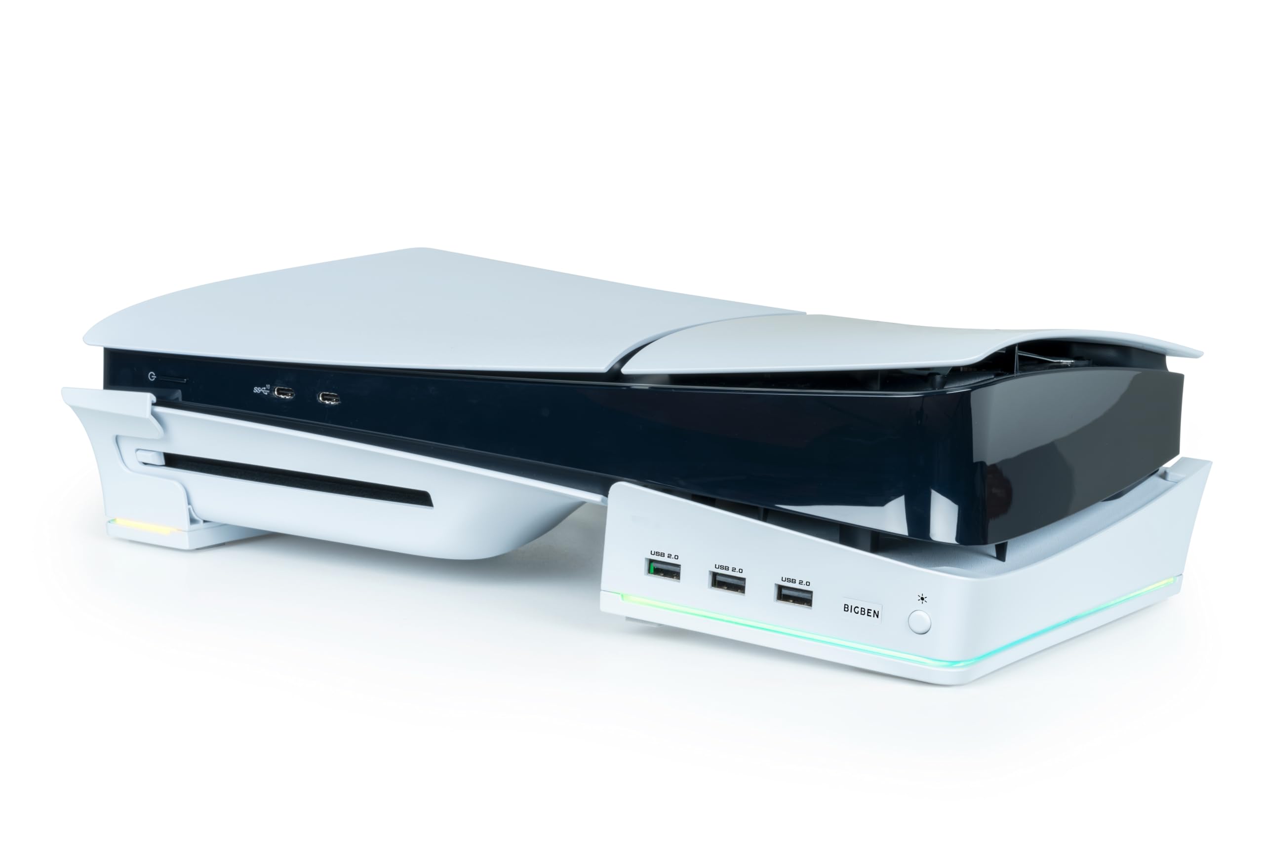 Stacja dokująca do ładowania i przesyłania danych Playstation 5 Slim, kompatybilna z konsolami cyfrowymi i dyskowymi - Nacon