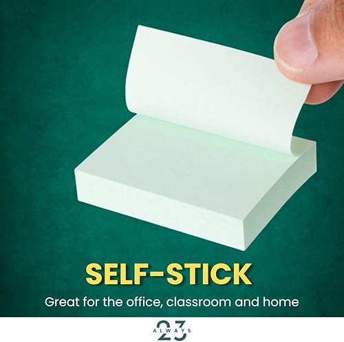 Miniatura 6 de Always23 Sticky Notes - Bloc de notas autoadhesivas de 1.5 x 2 pulgadas, colores pastel surtidos, paquete de 12