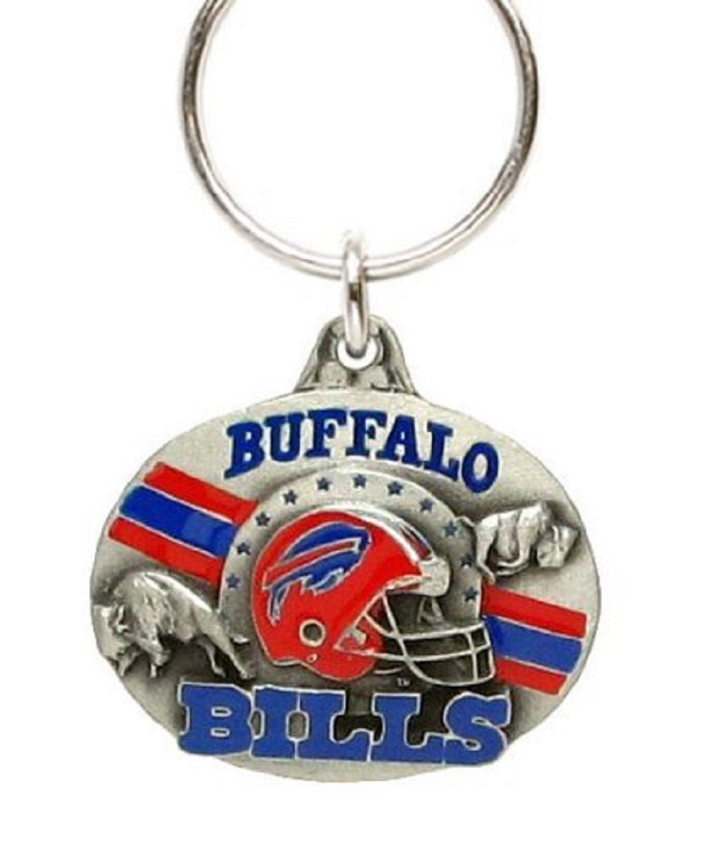 Siskiyou SportsSports NFL unisex-adult Oval Carved Metal Key Chain