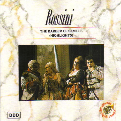 THE BARBER OF SEVILLE (Highlights) [Audio CD]