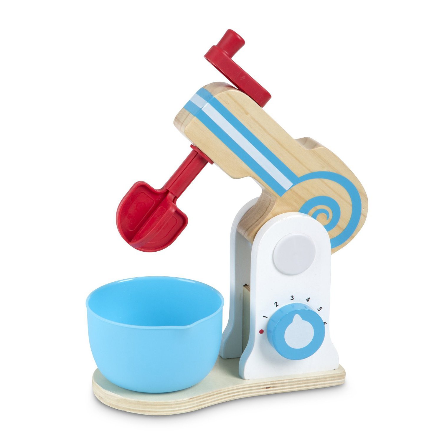 Make-A-Cake Mixer-Set Aus Holz – Kinder-Spielzeug Mit Mixer, Schüssel, Ei & Kuchenform, Ab 3 Jahren