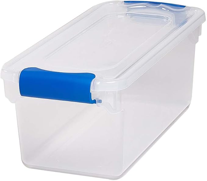 HOMZ 3410CLRDC.05 Plastic Storage, Modular Stackable
