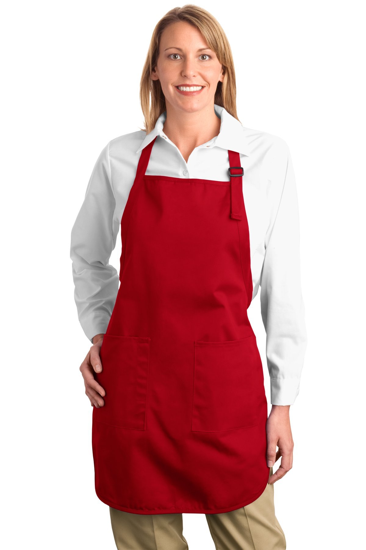 Port Authority Full-Length Apron with Pockets