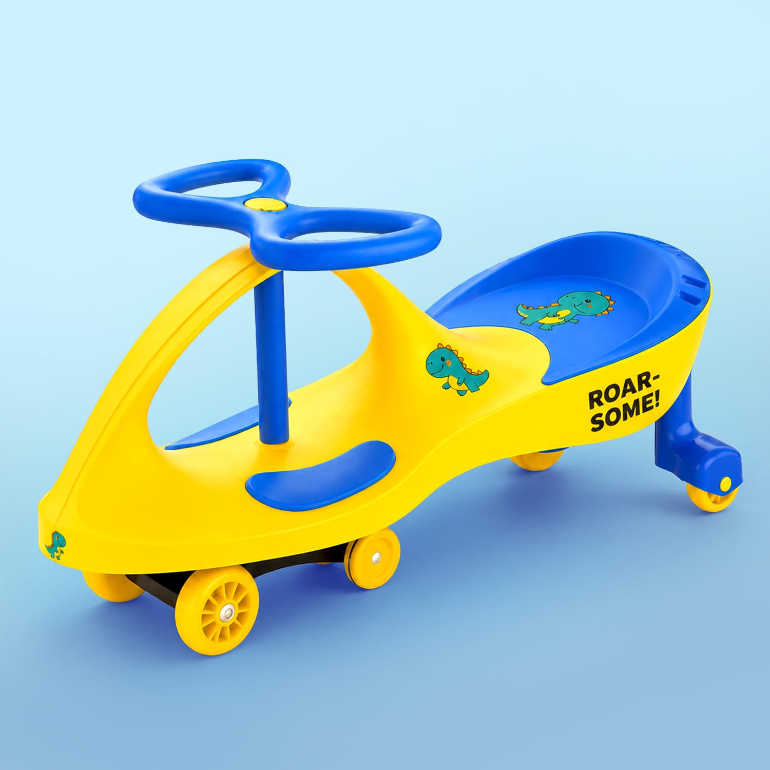Lifelong Cuppy Jiggle Kids Swing Car Ride On Toy | No Battery, No Pedal | Smooth 360° Steering with Non-Slip Wheels | Durable ABS Body | Indoor Outdoor Use | for Boys & Girls Age 2-5 Years-image-32