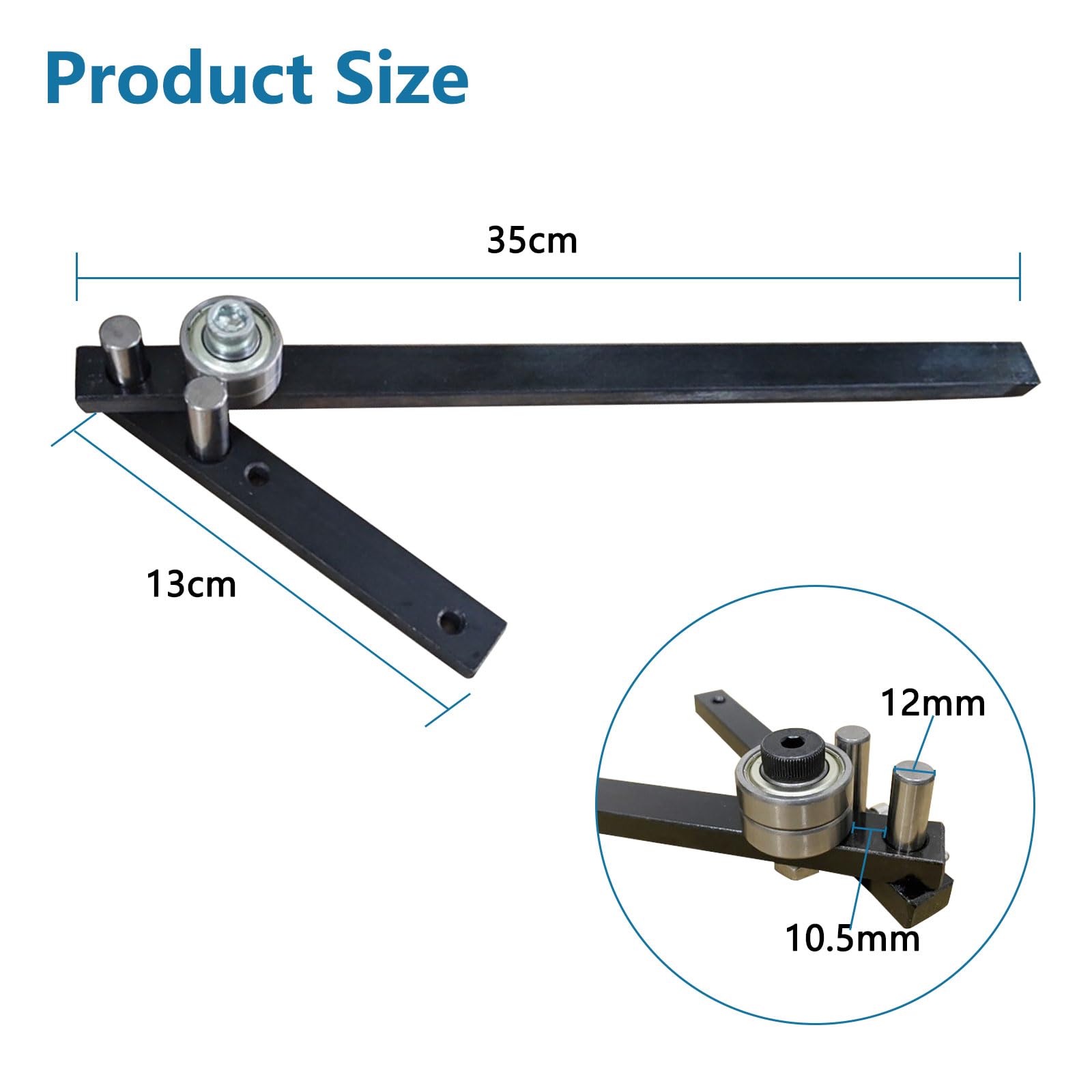 1-10mm Mini Stangenbieger, Manueller Metallbieger, Kleiner Manueller Bewehrungsstahlbieger, Biegehaken-Formwerkzeug, Mini-Universalbieger, kreative Handwerkzeuge für Heimwerker