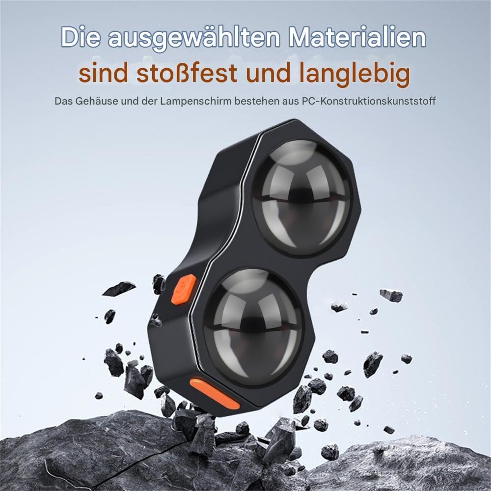 Smartes Fahrrad Rücklicht - USB-ladbar Mit 82 LED-Mustern & App-Steuerung