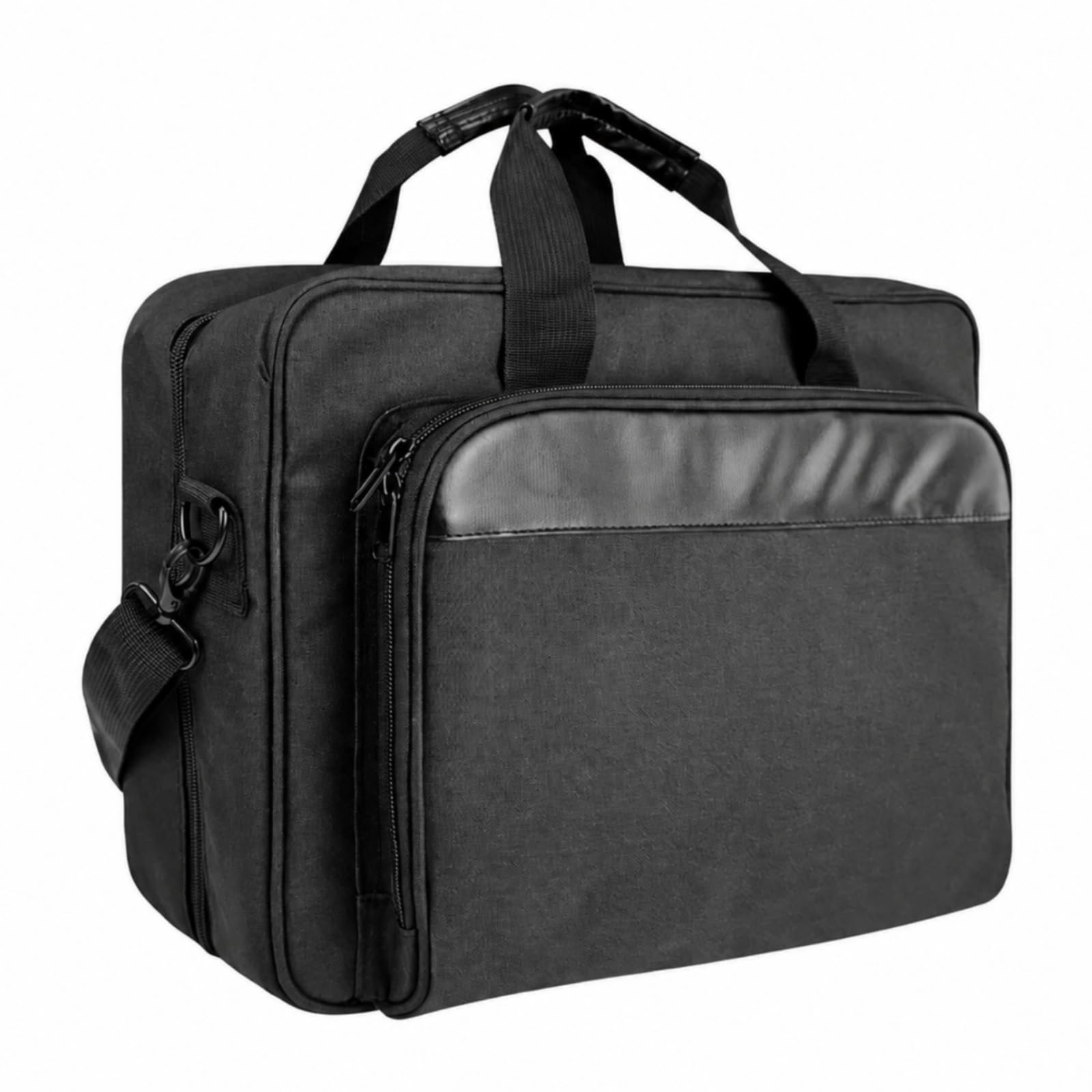 Almencla Bolso con Compartimentos Bolso con Correa Hombro smontable Ajustable Estuche Compartimentos para Escritores