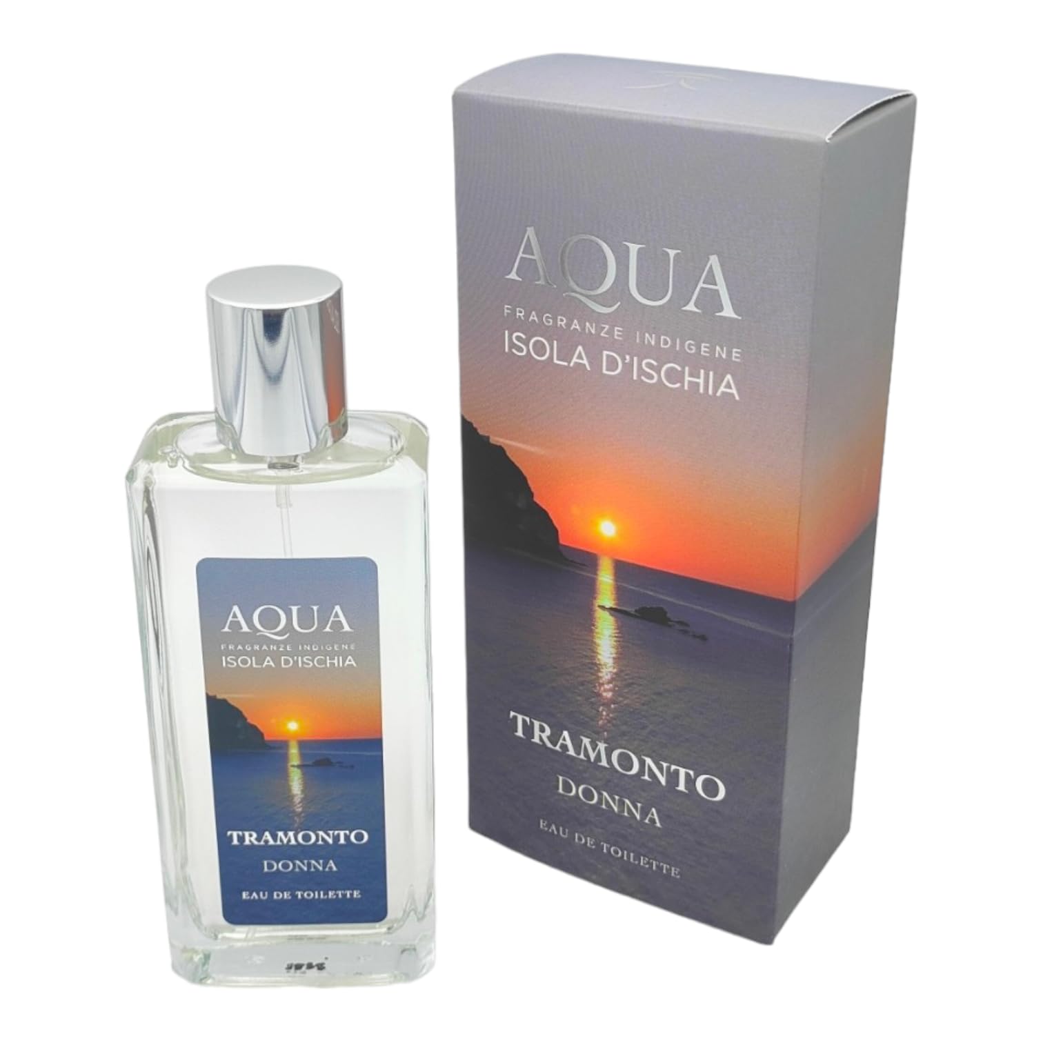 ISB Eau De Toilette Tramonto Für Frauen – 100 Ml, Blumiger Duft, Inspiriert Von Der Insel Ischia