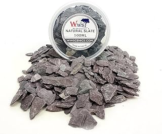 WWS War World Scenics WWScenics Natural Slate Stone | 500ml Tub | Scenery Basing Material