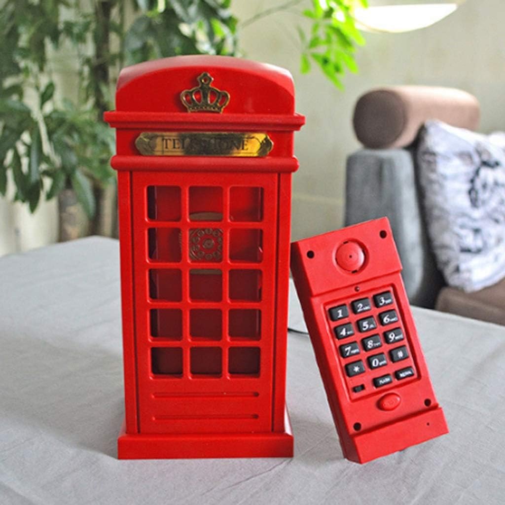 Phones - Retro Novelty Telephone - Mini Caller ID Telephone, Wall-Mounted Telephone Fixed Telephone Home Office landline Telephone Home Decoration