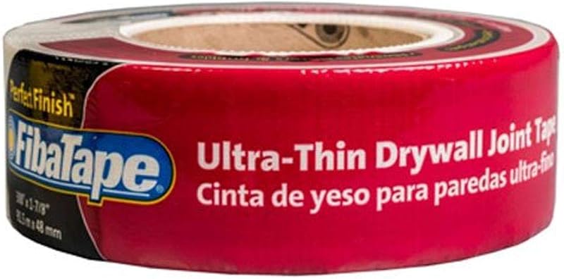 Saint-Gobain ADFORS FDW8191-U Cinta ultrafina para paneles de yeso, 1-7/8 pulgadas por 300 pies, color blanco