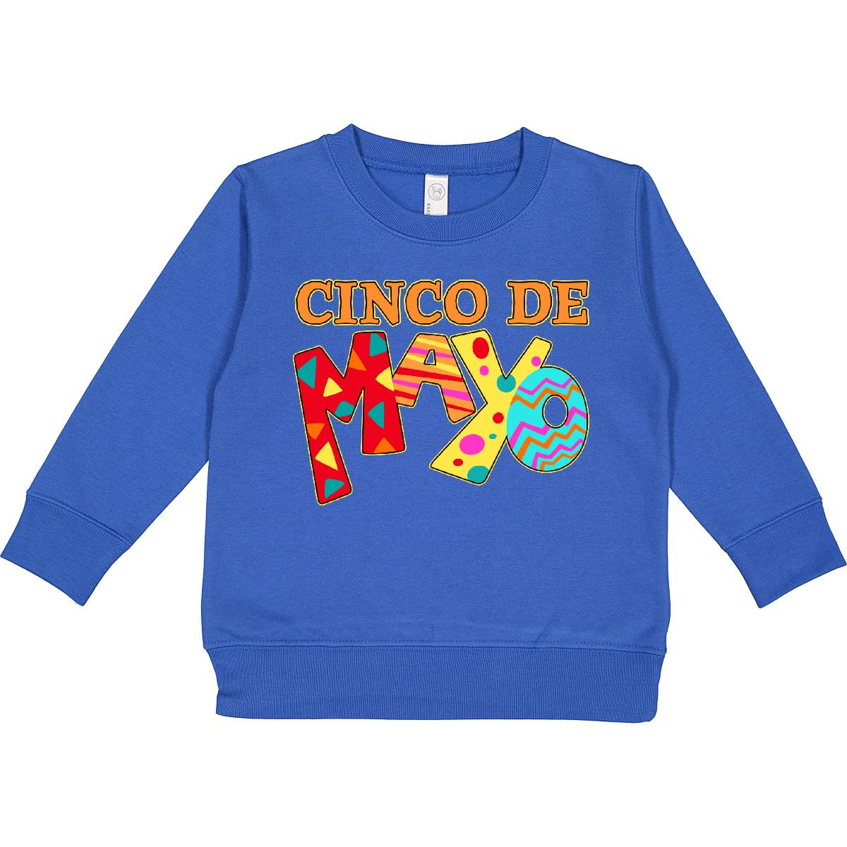 inktastic Cinco De Mayo Toddler Sweatshirt 7 Royal 34d27
