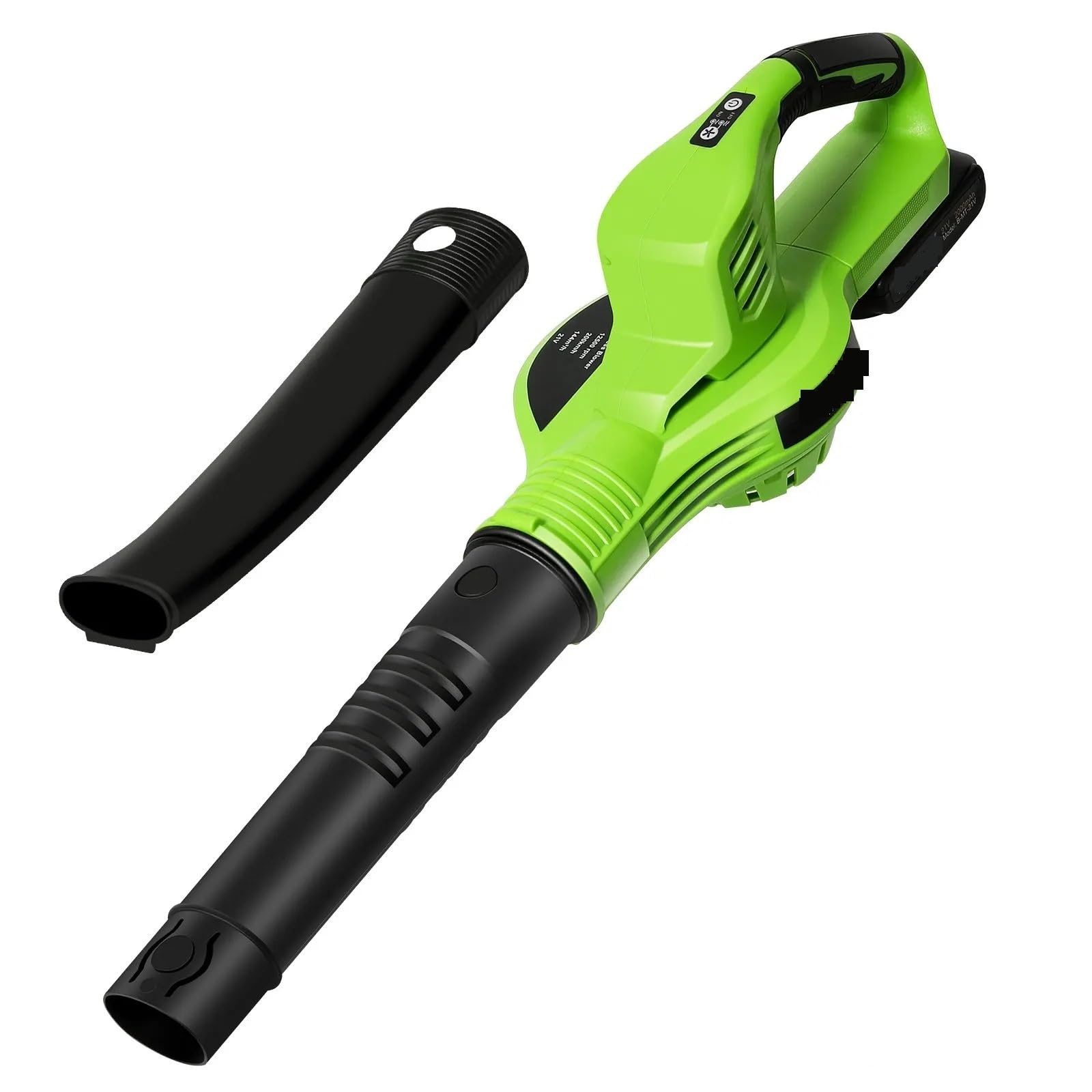 JVDDI 3000W Cordless Electric Air Blower Leaf Snow Blower Dust Collector Sweeper Adjustable Speeds Garden Power Tools