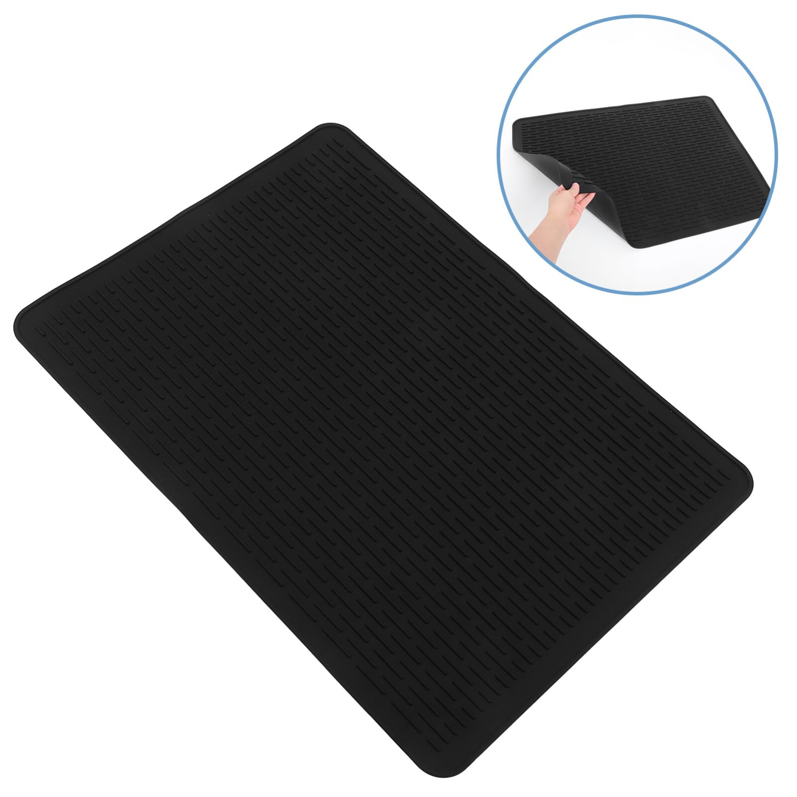 Veemoon Tapete De Silicona Para Estufa De Inducción Almohadilla De Silicona Tapete Protector a Prueba De Aceite Fácil De Limpiar