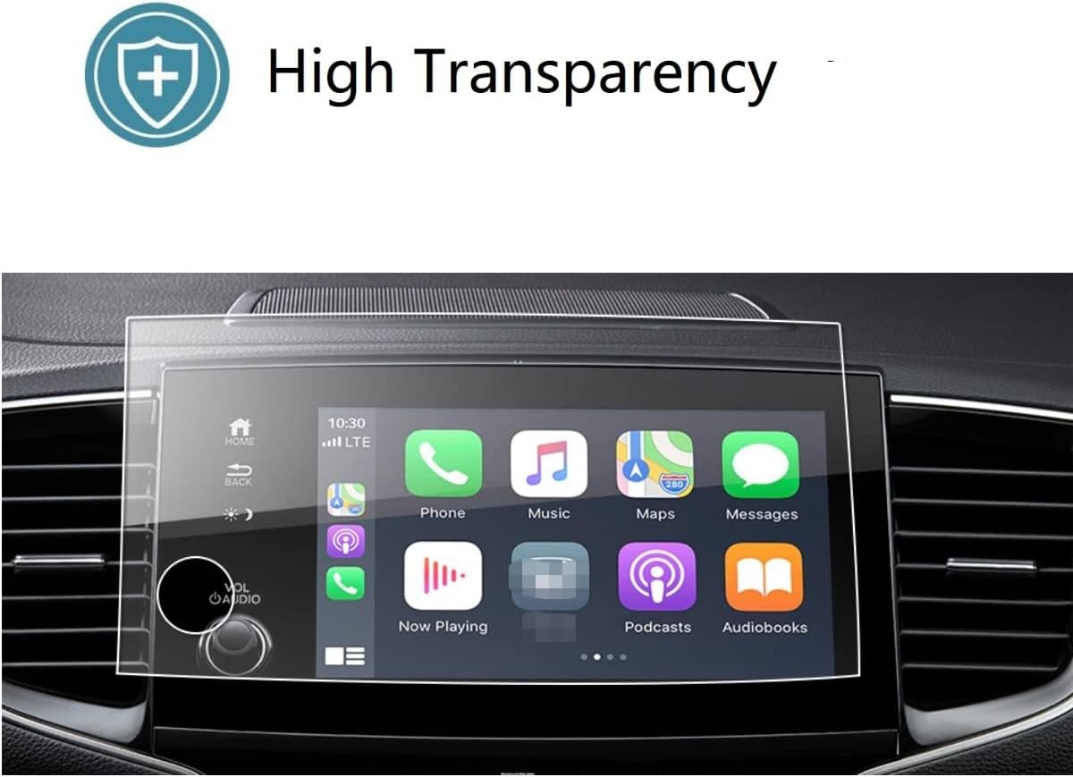 ZFM Screen Protector Compatible with 2020 2021 2022 Pilot Passport 8 Inch Touch Screen,Anti Glare Scratch,Shock-resistant, Navigation Protection Accessories Premium Tempered Glass