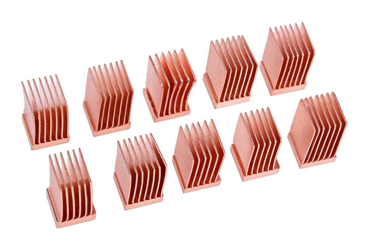 Amazon.com: Alphacool GPU RAM Copper Heatsinks, 6.5 x 6.5mm, 10