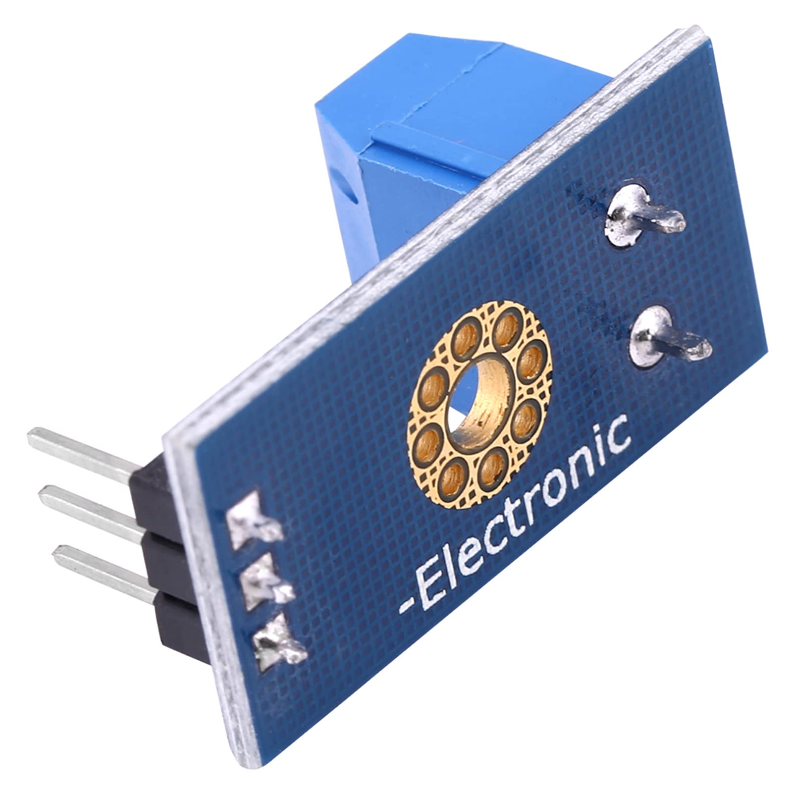 4pcs Voltage Detector Module, Small Size 5V Analog Input Voltages for Electric Projects, with Red Terminal Connector