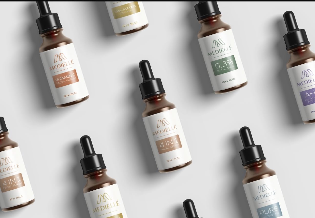 Skincare - Siero vitamina C viso 60 ml Idrata, illumina, ringiovanisce, migliora le rughe, antiossidante e antiaging