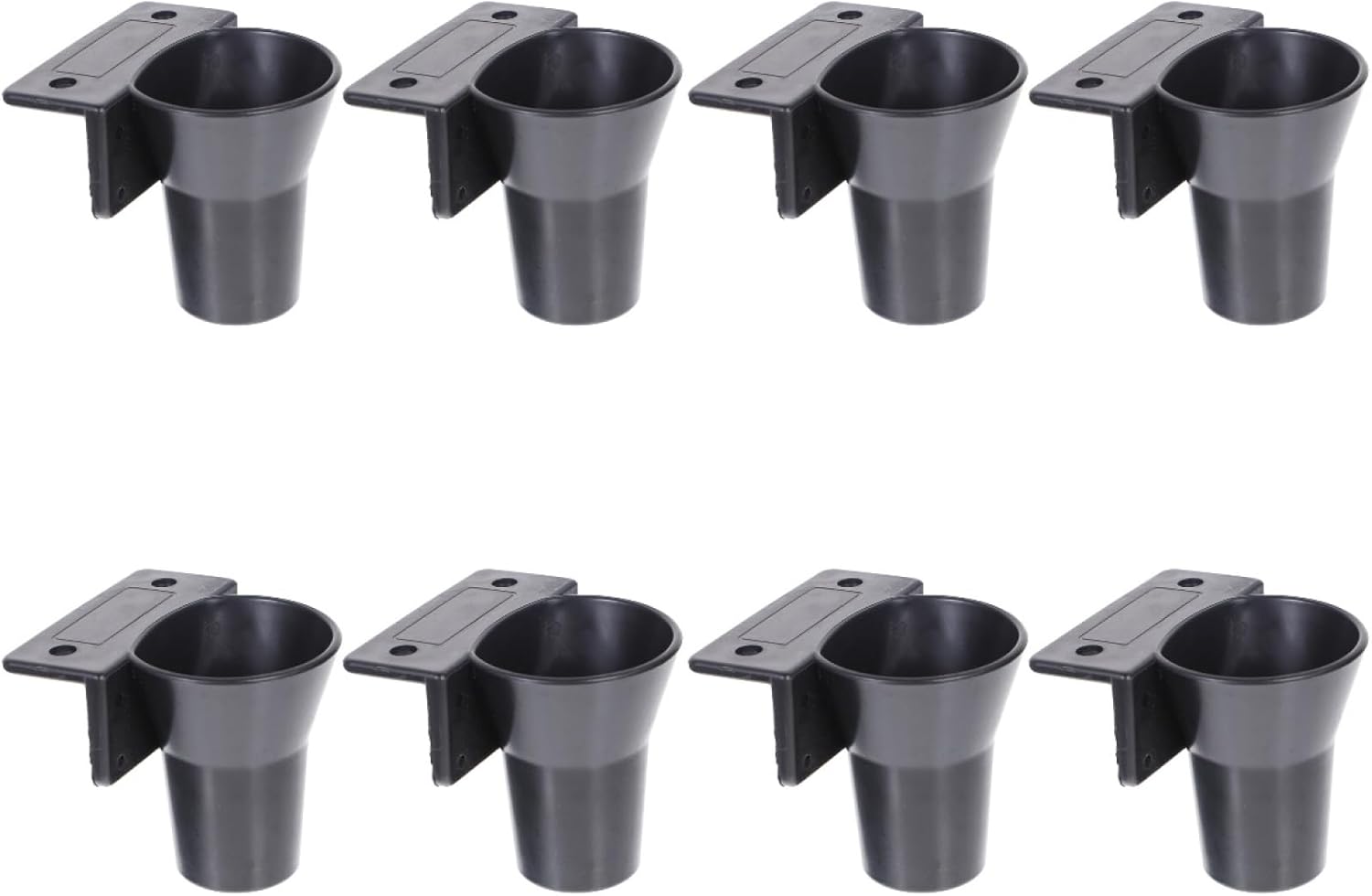 Electric Screwdriver Holder Wall Mounted Storage Cups 8-Pack 3.34X3.14X12.12In Organizer for Electric Screwdrivers Accessories Workshop and Home