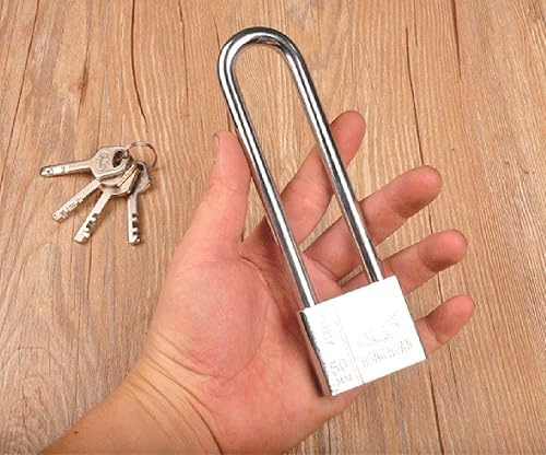 Miniatura 2 de dingchi Candado de bicicleta de viga larga Candado antirrobo para puerta de gabinete de cajón Cerradura de puerta con cerradura de llaves Cerradura