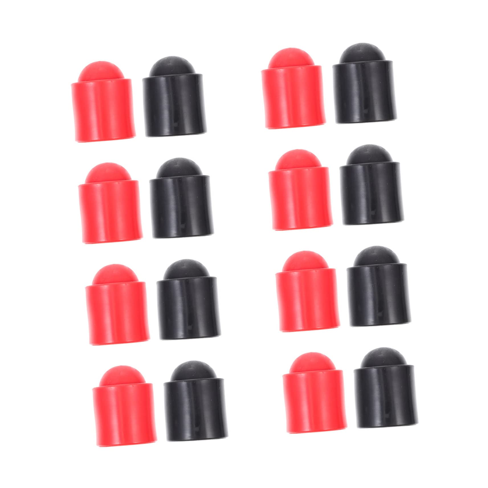 VICASKY Snooker Supply 20 Pack Billiard Cue End Protectors Replaceable Pool Cue Stick Covers for Joint Safety