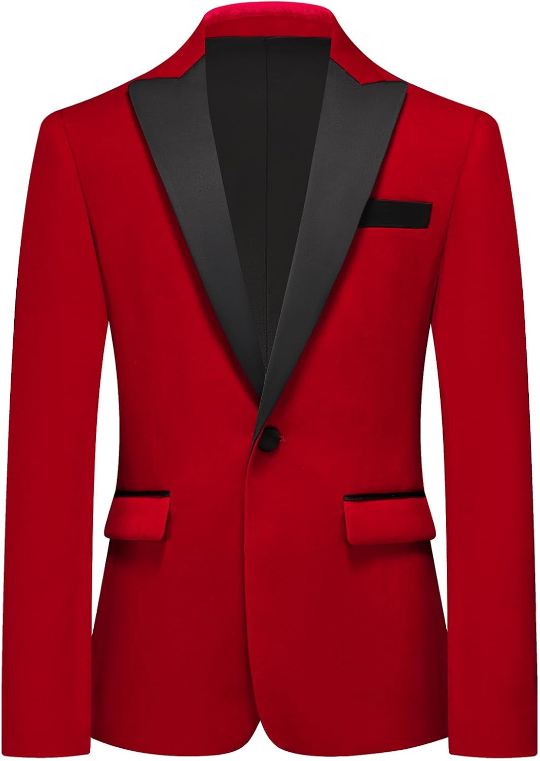 Lamgool Boys Velvet Suit Slim Fit 4 Piece Tuxedo Set with Blazer Jacket Dress Shirt Pant Bow Tie Kids Wedding Formal Outfit - Image 4