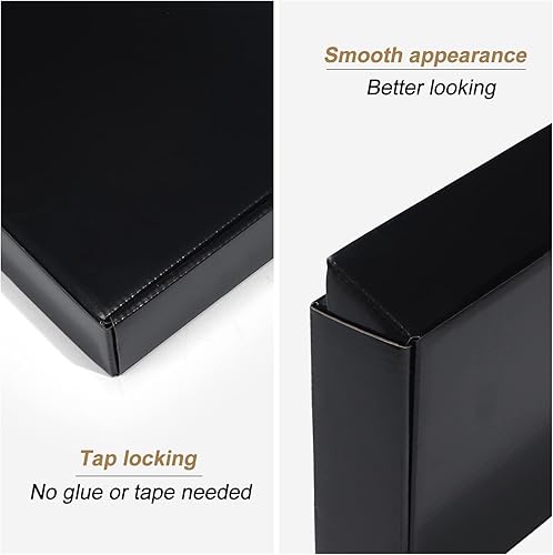 Miniatura 4 de ZBEIVAN Cajas de envío negras de 11 x 8 x 2 pulgadas, 20 paquetes de cajas de cartón corrugado para envíos de libros de pequeñas empresas con tapas