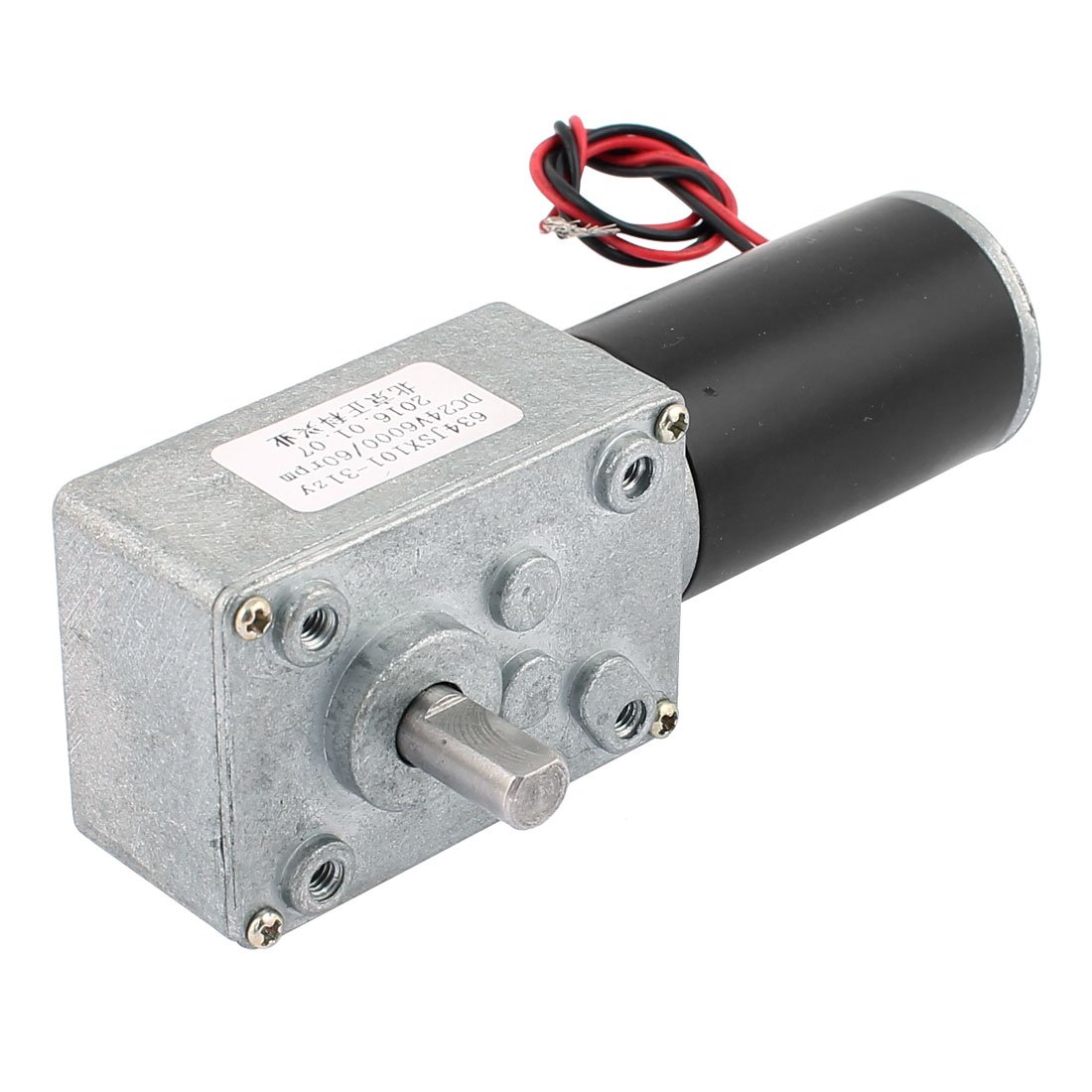 12V-24V Metall-Schneckengetriebemotor für Vorhangautomatisierung