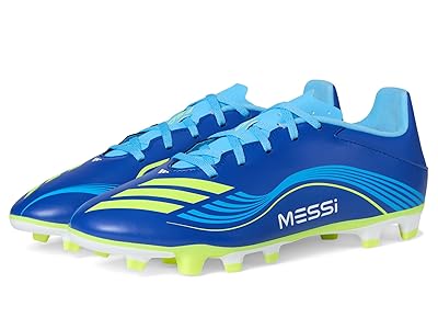 adidas F50 Messi Club Firm/Multi Ground SoccerCleats Soccer Shoes Team Royal Blue/Solar Yellow/Semi Blue Burst : Men