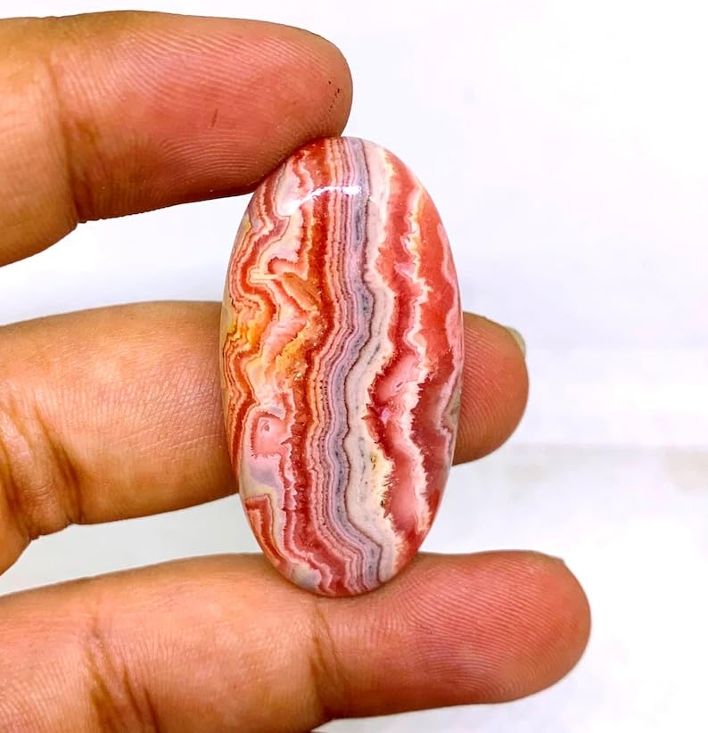 Rhodochrosite naturelle authentique GH_NAT_05393 pour joaillerie